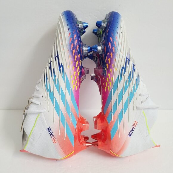 NEW Adidas Predator Edge.1 SG Soccer Cleats GW1021 Size 7.5 White main image 6